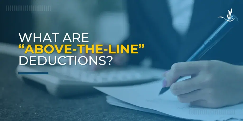 What are “Above-the-Line” Deductions?