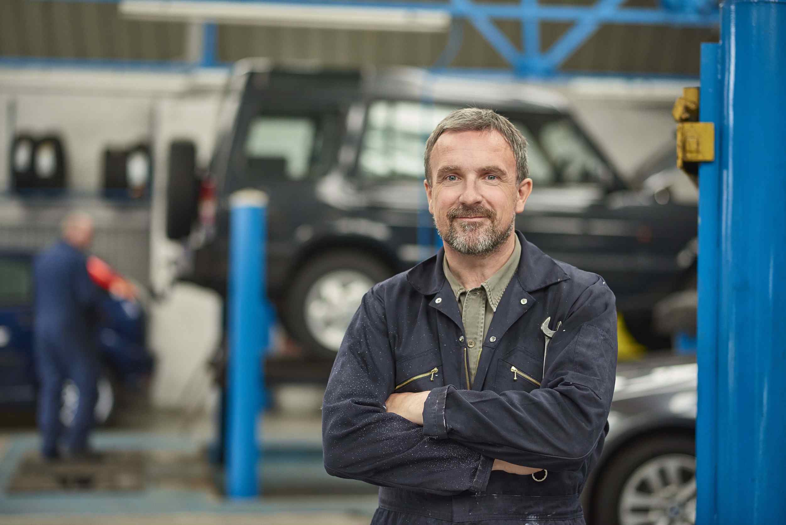 man at automotive shop