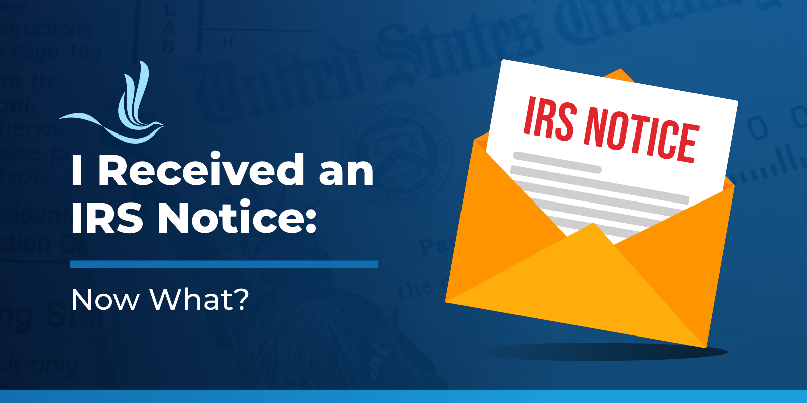 i received an irs notice now what